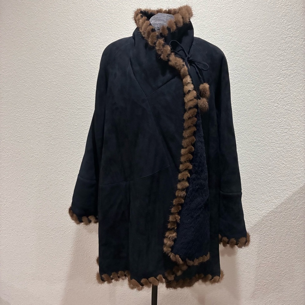 Rare Suede Swing Coat